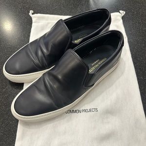COMMON PROJECTS Suede Slip-On Sneakers Size 44 EU